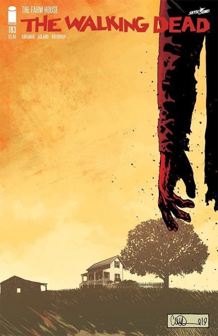  Portada número 193 cómic 'The walking Dead'