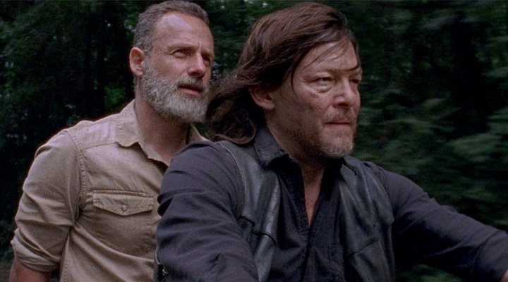  Daryl y Rick en la temporada 9 'The Walking Dead'