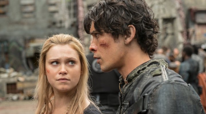 Clarke y Bellamy 'Los 100'