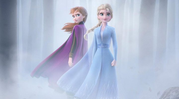 Elsa y Anna en el nuevo póster de 'Frozen 2'