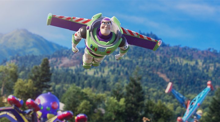 Buzz Lightyear en un fotograma de 'Toy Story 4'