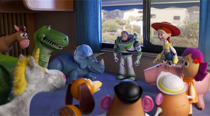 Los juguetes en 'Toy Story 4'