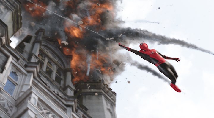 La acción en 'Far From Home' es espectacular