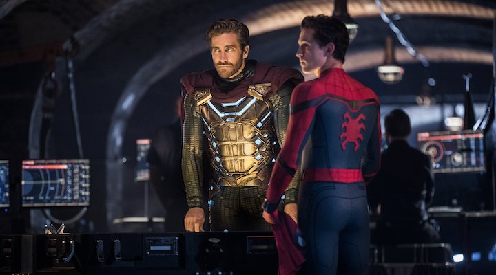 Mysterio y Peter Parker