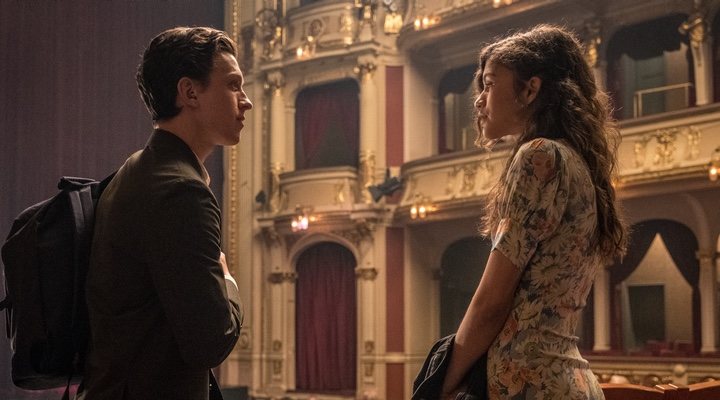  Tom Holland y Zendaya en 'Spider-Man: Lejos de casa (2019)'