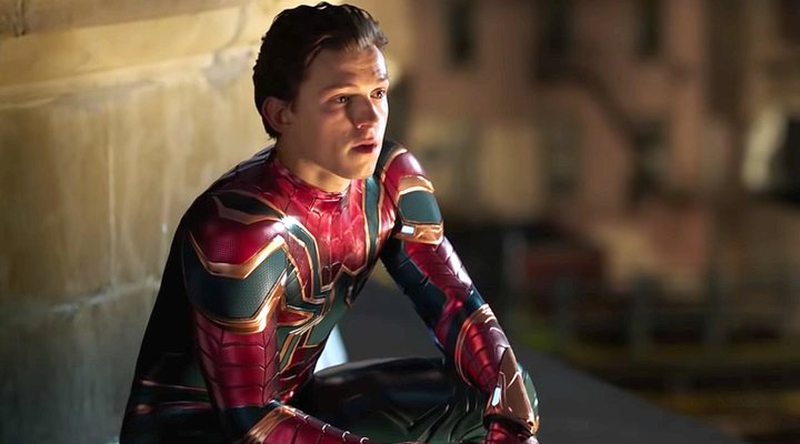 Tom Holland en 'Spider-Man: Lejos de casa'