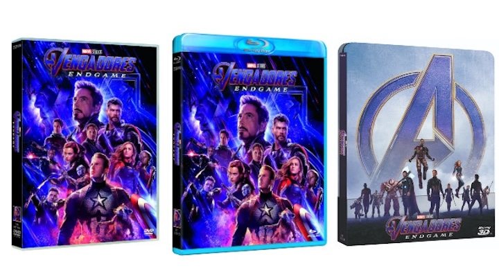  'Vengadores: Endgame' en DVD, Blu-ray y Steelbook