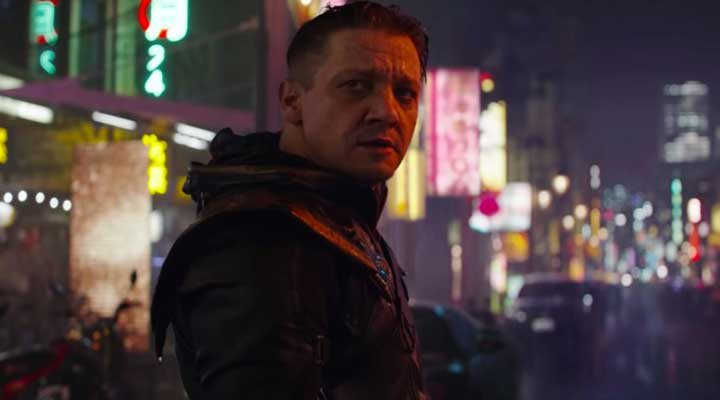 Jeremy Renner como Ojo de Halcón