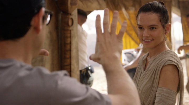 Daisy Ridley en 'Star Wars: El Despertar de la Fuerza'