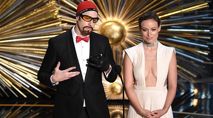 Ali G y Olivia Wilde