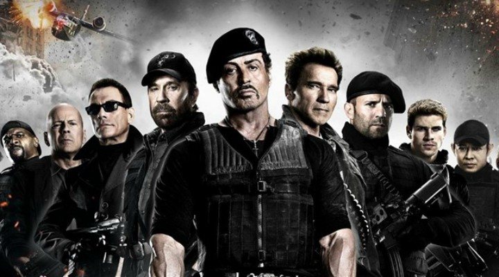 Cartel de 'Los Mercenarios 2'