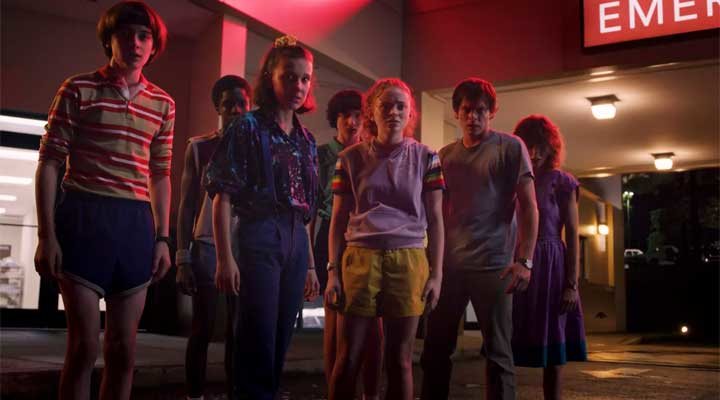 Protagonistas de la 3T de 'Stranger Things'