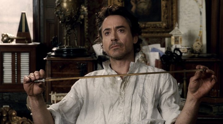 Robert Downey Jr. en 'Sherlock Holmes'