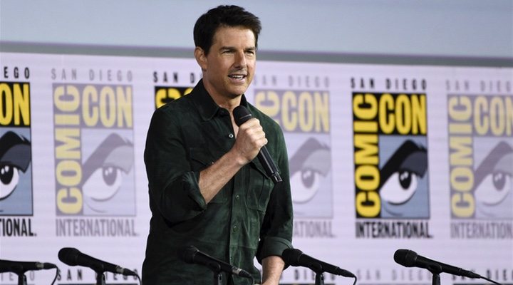 Tom Cruise en la Comic Con de San Diego 2019