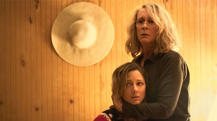 Jamie Lee Curtis y Judy Greer en 'La Noche de Halloween'