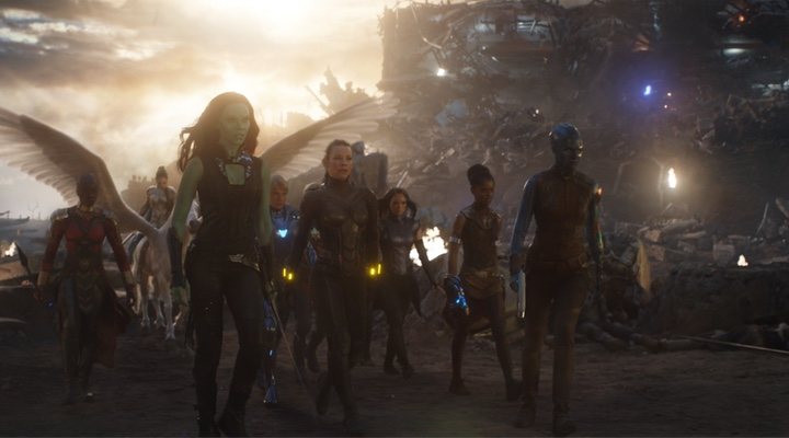 Gamora en 'Vengadores: Endgame'