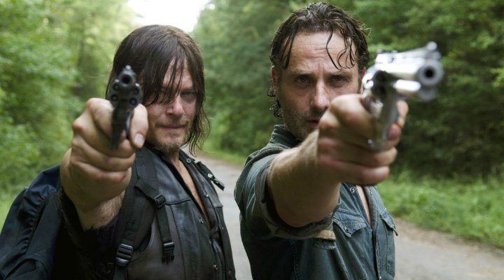 Daryl y Rick en 'The Walking Dead'