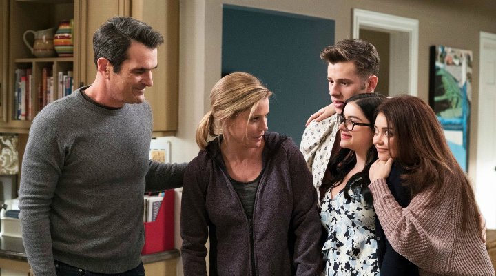 Phil, Claire, Luke, Alex y Haley en 'Modern Family'