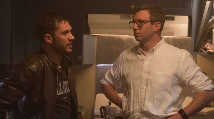 Tom Hardy y Ruben Fleischer en 'Venom'