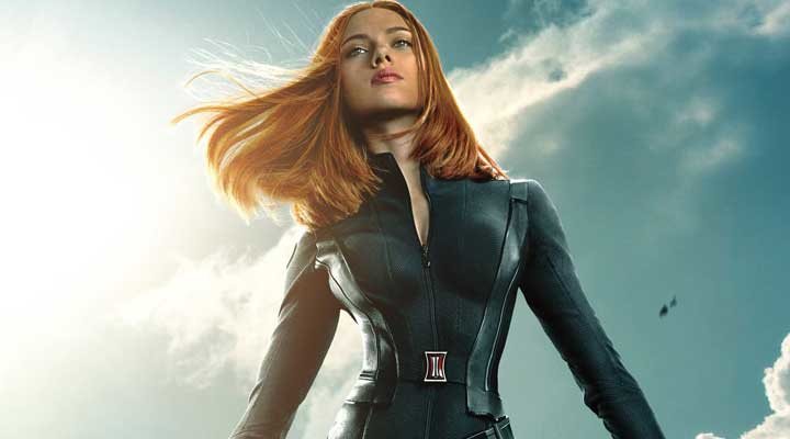 Scarlett Johansson como la Black Widow