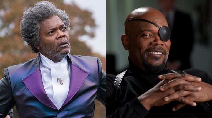 Samuel L. Jackson en 'Glass' y 'Iron Man'