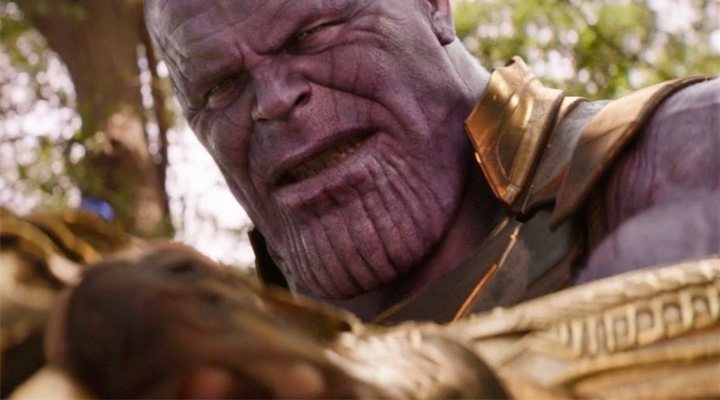 Thanos en 'Vengadores: Infinity War'