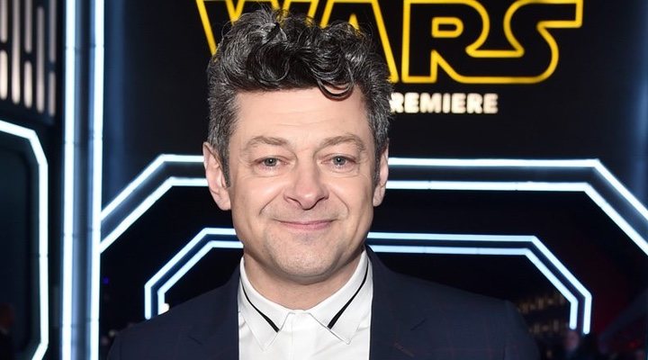 Andy Serkis en el estreno de 'Star Wars: los últimos Jedi'