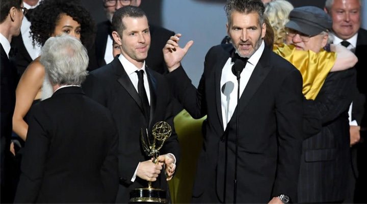 David Benioff y D.B. Weiss en los Emmy