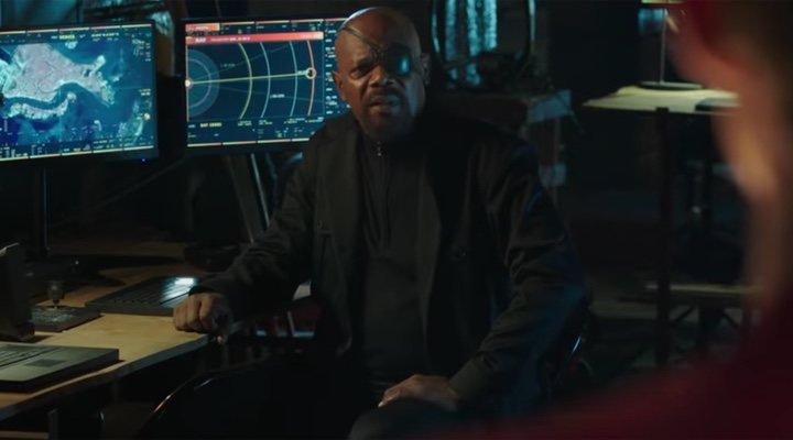 Samuel L. Jackson en 'Spider-Man: Lejos de Casa'