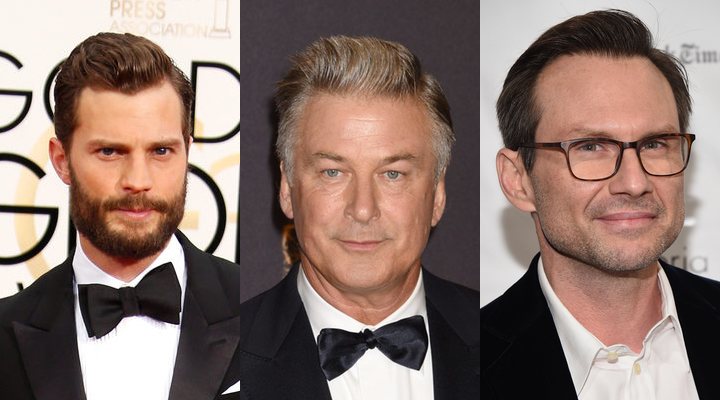 Jamie Dornan, Alec Baldwin, Christian Slater