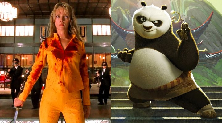 'Kill Bill y 'Kung Fu Panda'