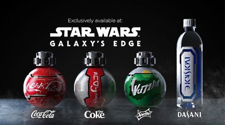 Diseño de Coca-Cola exclusivo de Star Wars: Galaxy's Edge