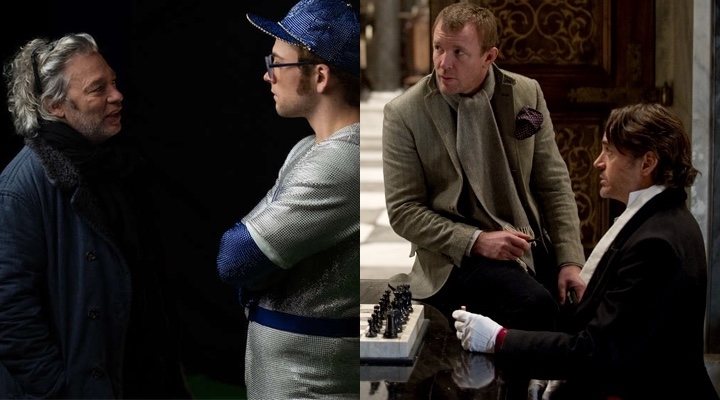 Dexter Fletcher y Guy Ritchie