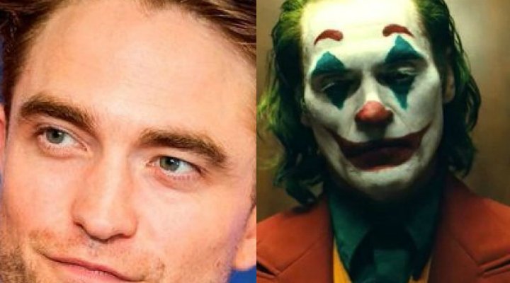 Robert Pattinson y Joaquin Phoenix como Joker