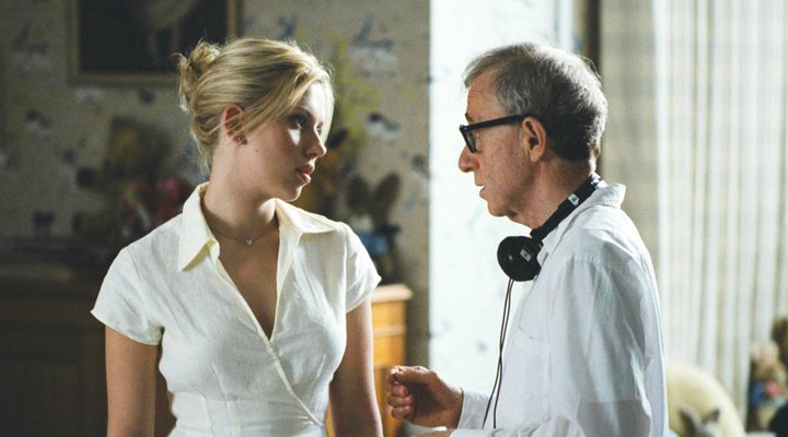  Scarlett Johansson y Woody Allen