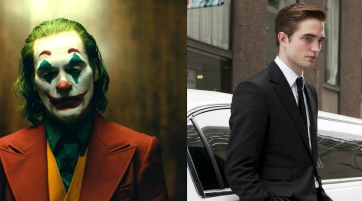 Joaquin Phoenix como Joker y Robert Pattinson