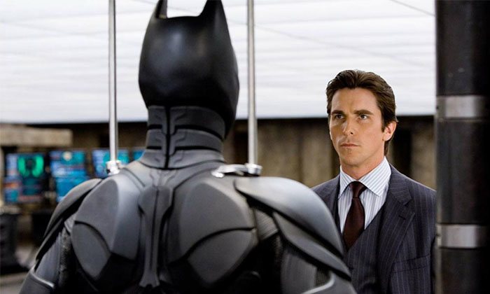 Christian Bale como Bruce Wayne en 'El Cabalero Oscur'