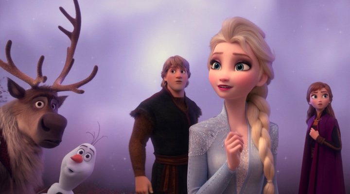  Elsa, Anna, Kristoff, Olaf y Sven en 'Frozen 2'