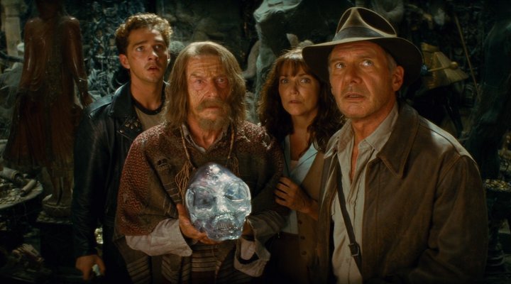 'Indiana Jones y el reino de la calavera de cristal'