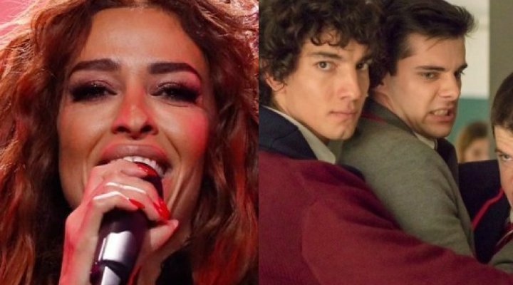 Eleni Foureira en Eurovisión y Jorge López Astorga y Álvaro Rico en 