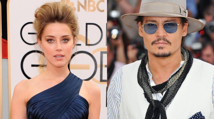  Johnny Depp y Amber Heard