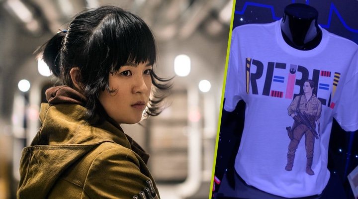  Merchandising 'Star Wars: El Ascenso de Skywalker' camiseta de Rose Tico