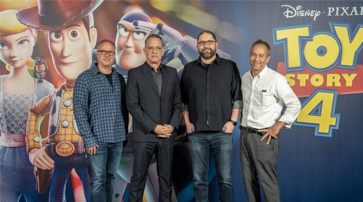 Mark Nielsen y el equipo de 'Toy Story 4'