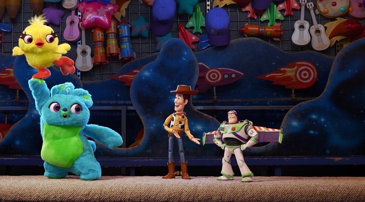 Duck y y Bunny en 'Toy Story 4'