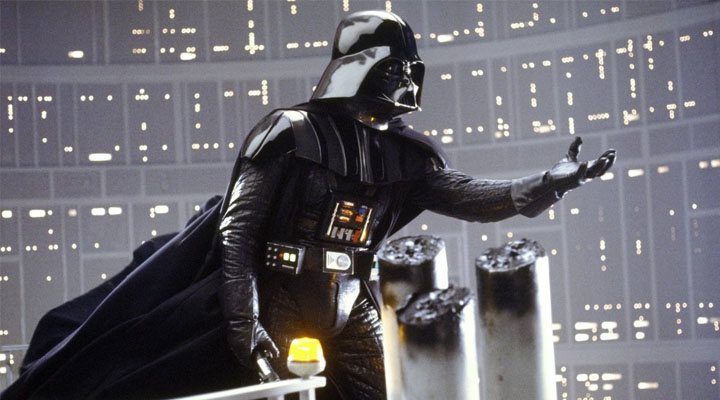 Darth Vader (David Prowse) en 'Star Wars: Episodio V - El imperio contraataca'