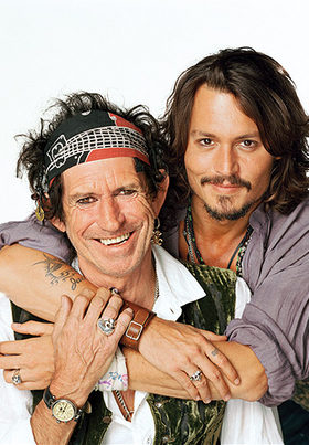 Depp dirigirá un documental sobre Keith Richards