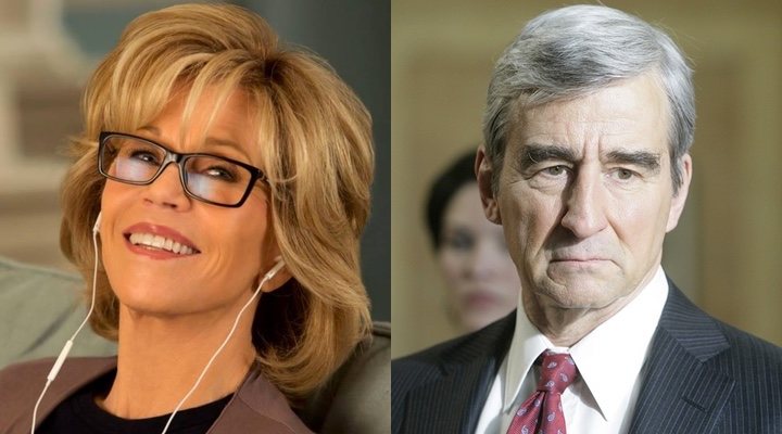 Jane Fonda y Sam Waterson