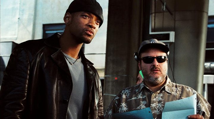 Alex Proyas y Will Smith en 'Yo, Robot'