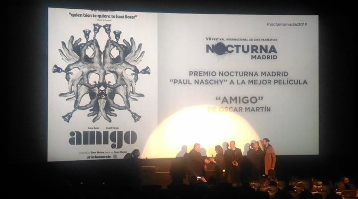 Alex Proyas y el equipo de 'Amigo' en Nocturna 2019