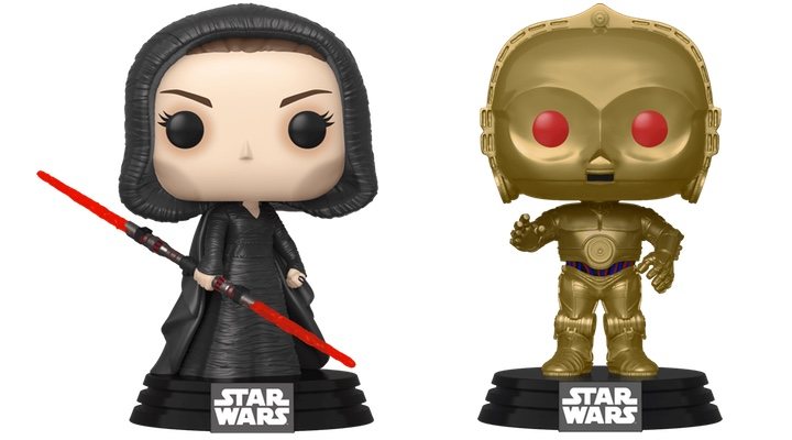 Pop! Dark Rey y Pop! C-3PO